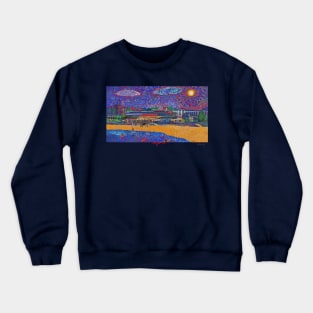 Bondi Beach Art Crewneck Sweatshirt